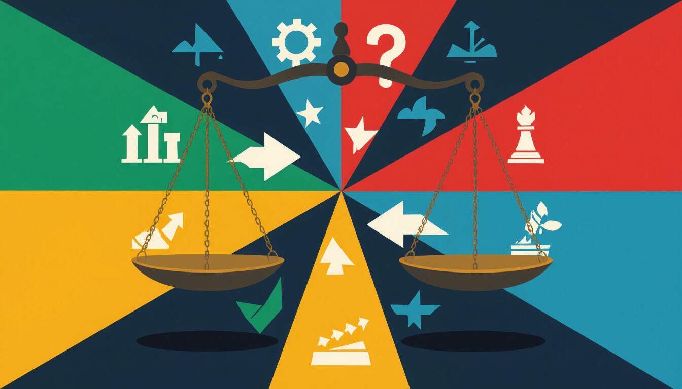 Nash Equilibrium offers a framework for understanding stable outcomes in competitive scenarios. This mental model helps in psychology and business by predicting behaviors where no one gains from unilateral changes, fostering better strategies and cognitive growth.